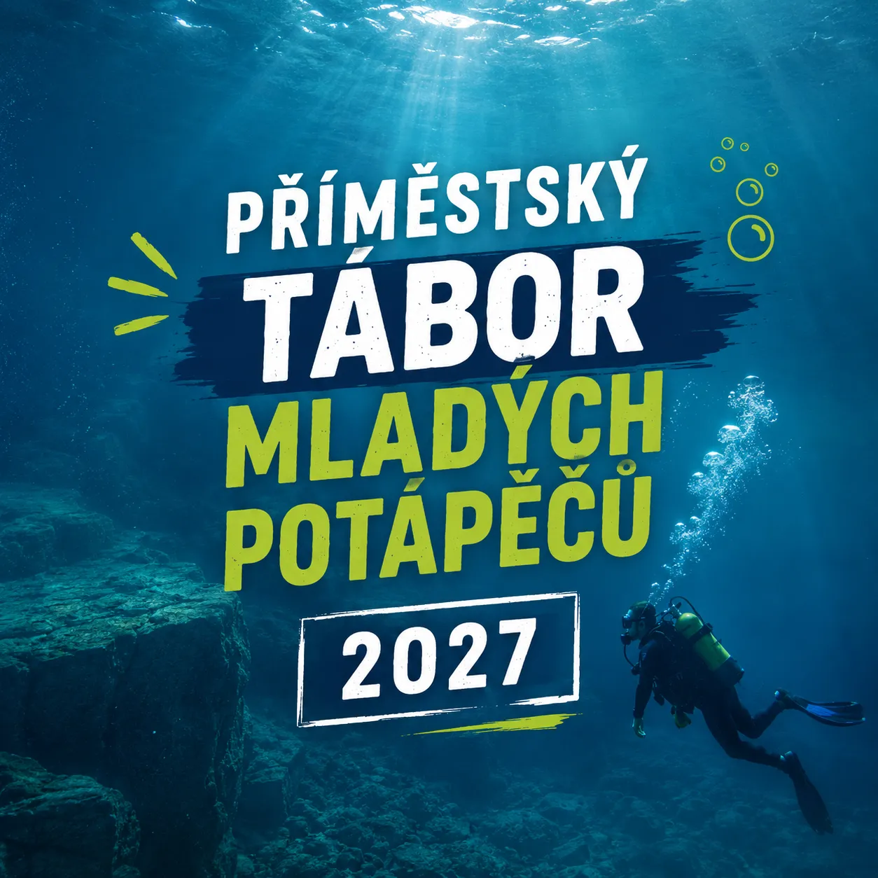 Příměstský potápěčský tábor pro děti 2027 | SnakeSub Liberec